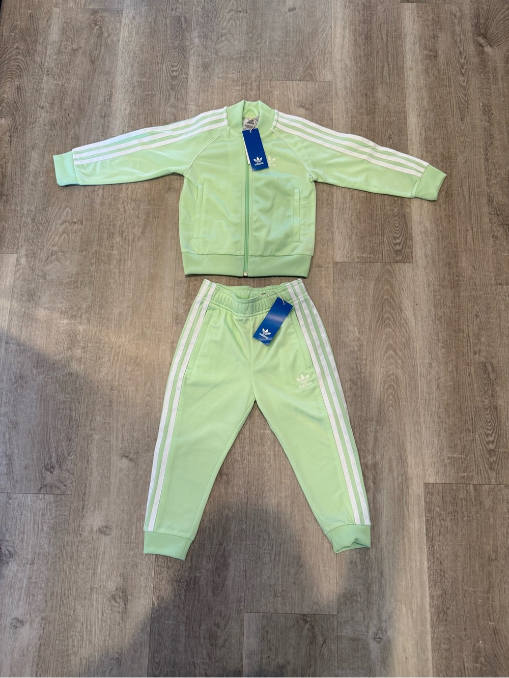 ADIDAS Kids Mint Green Bottoms